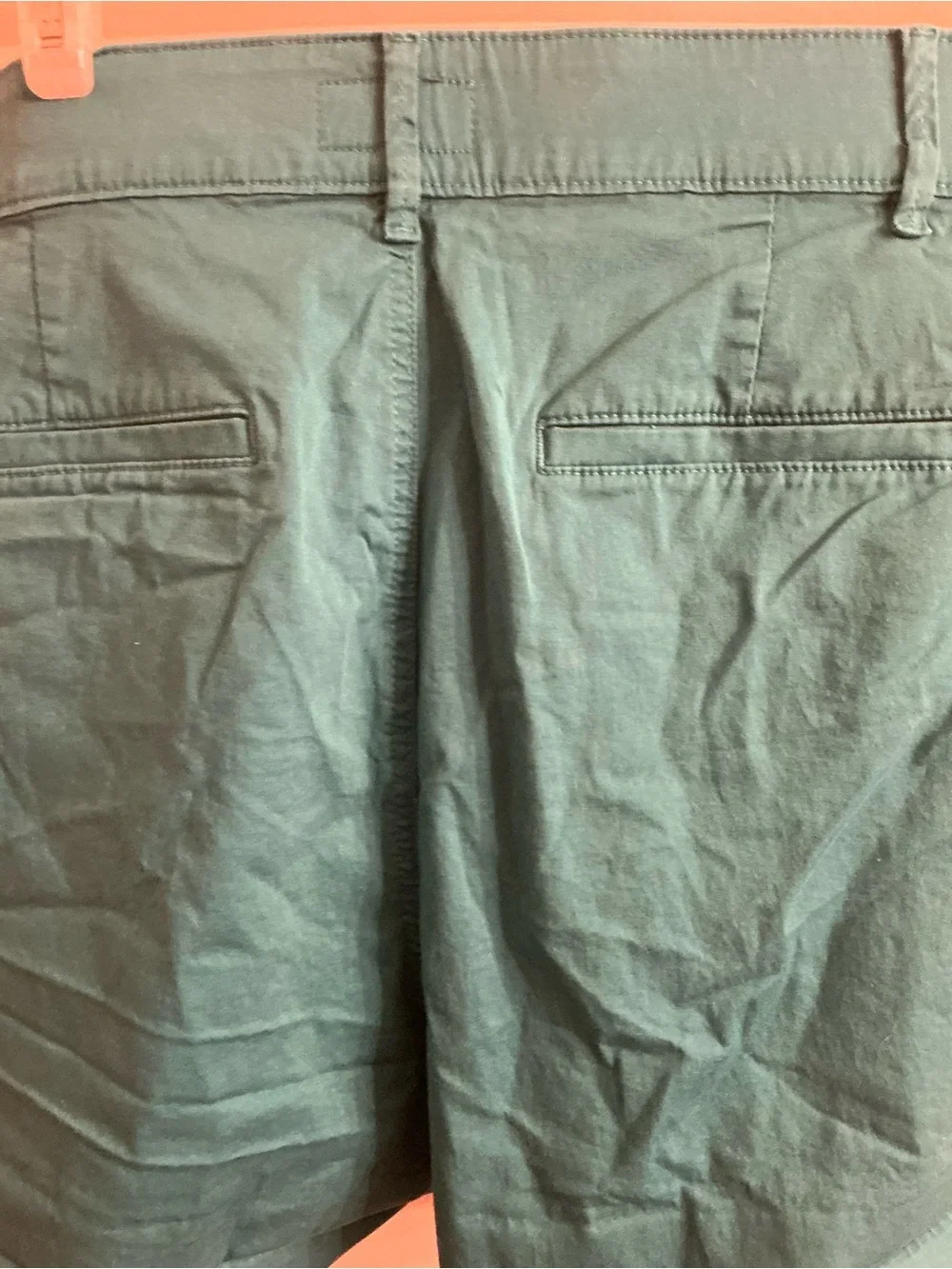 torrid Teal High-Rise Cotton Blend Shorts